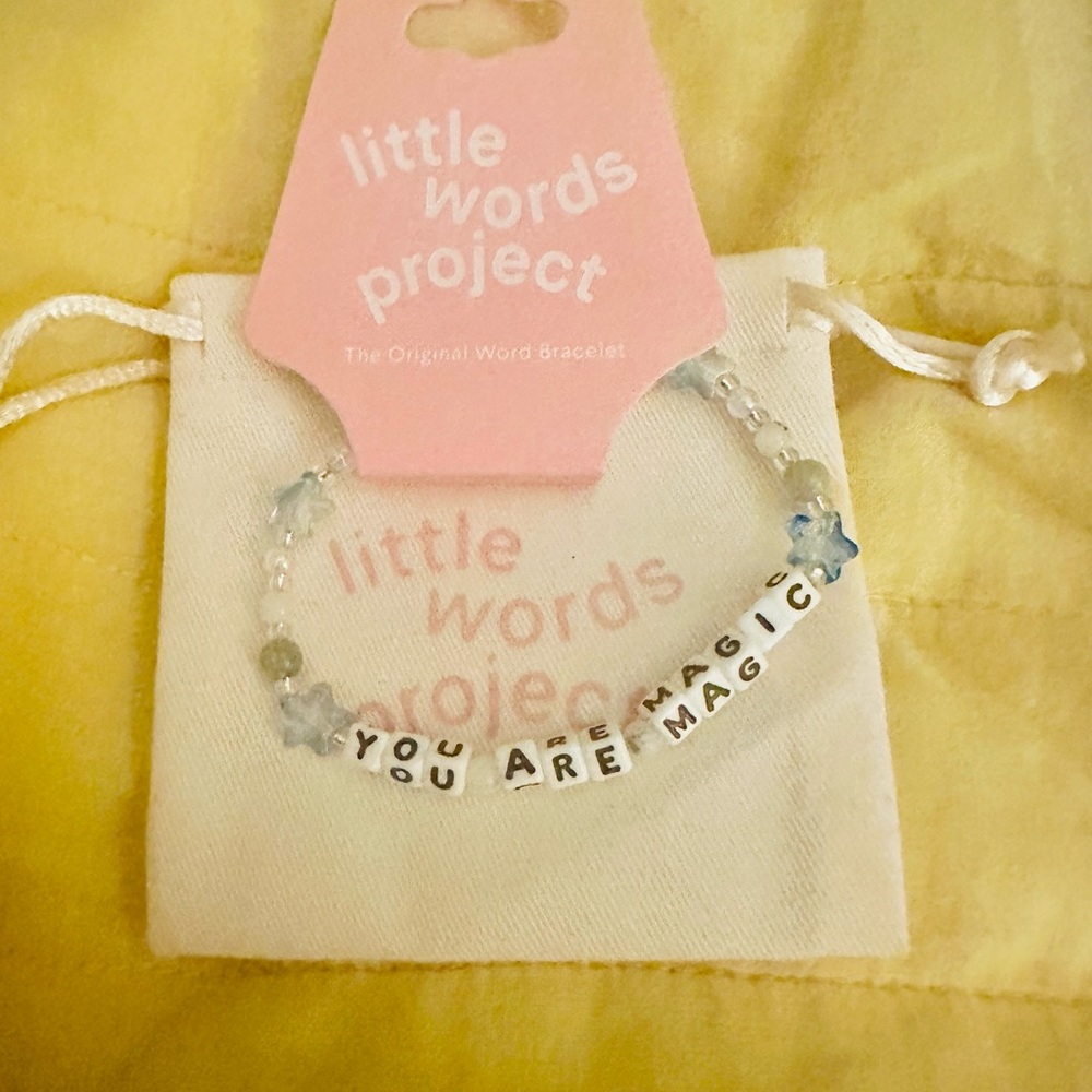 Little Words Project Bead Bracelet